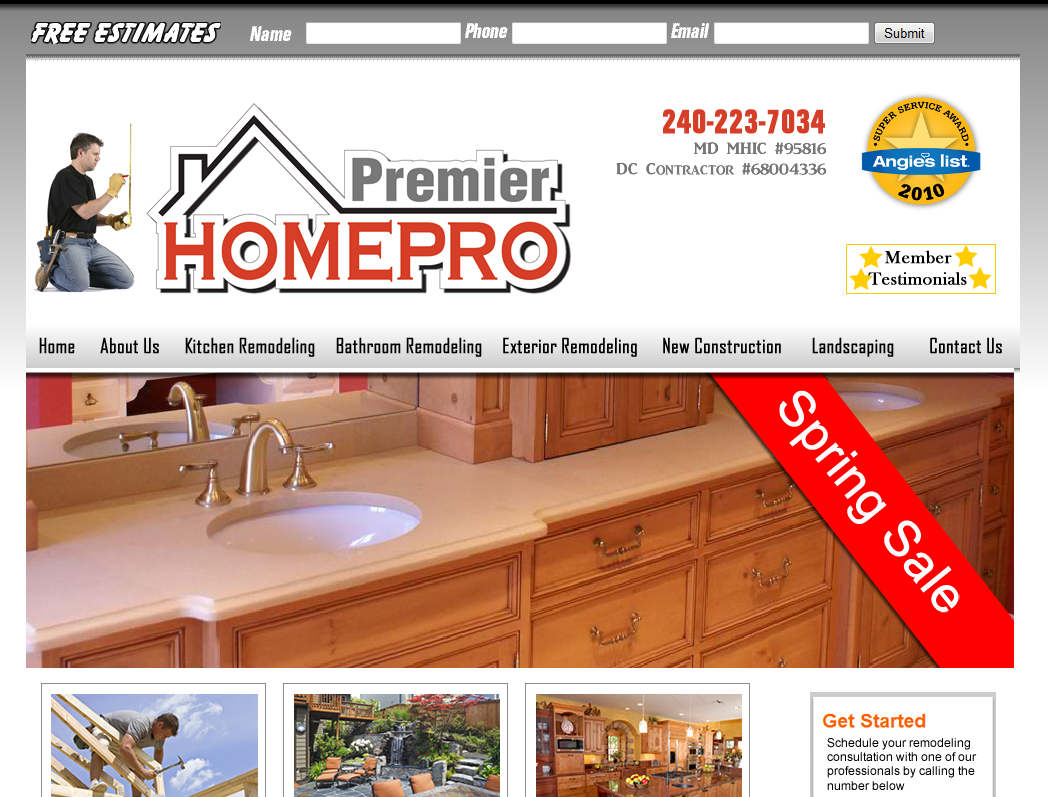 web-design-home-improvements